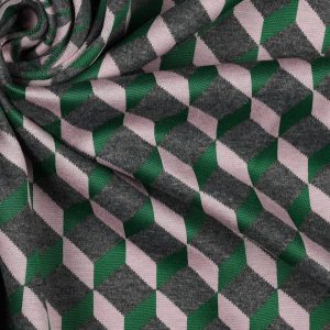 Knitted Jacquard Graphic_Green