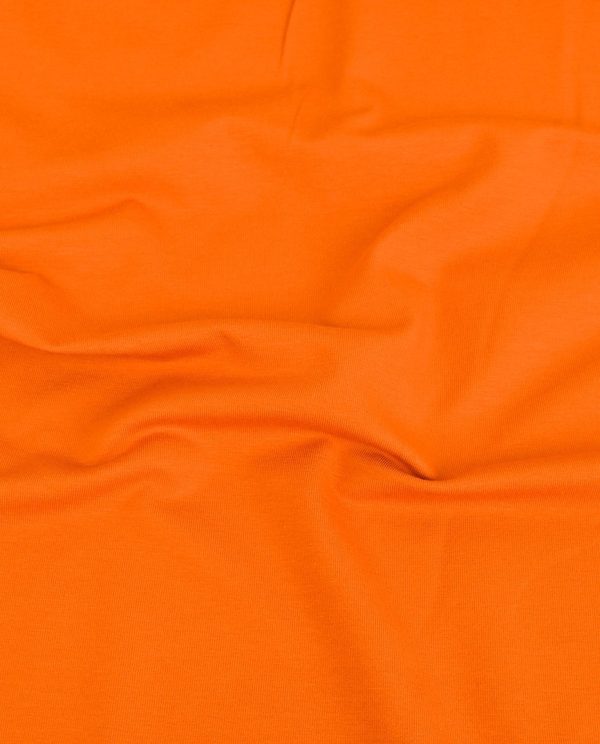 Tricot Uni Jersey oranje Stoffen Vonn